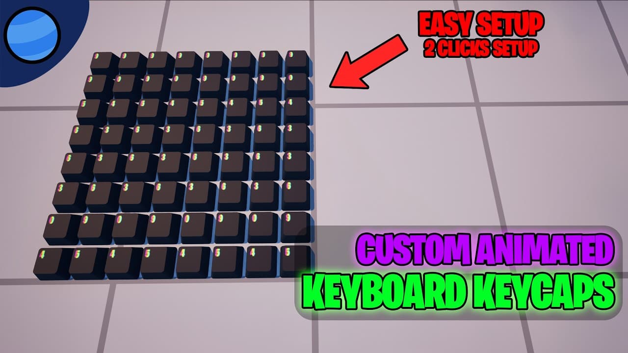 Custom Keyboard Keycaps video