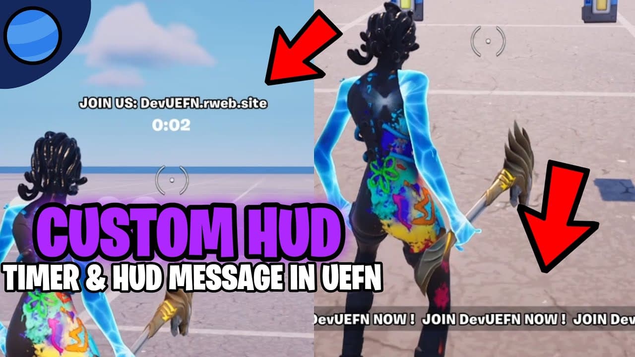 Custom Timer & HUD Message Huds video